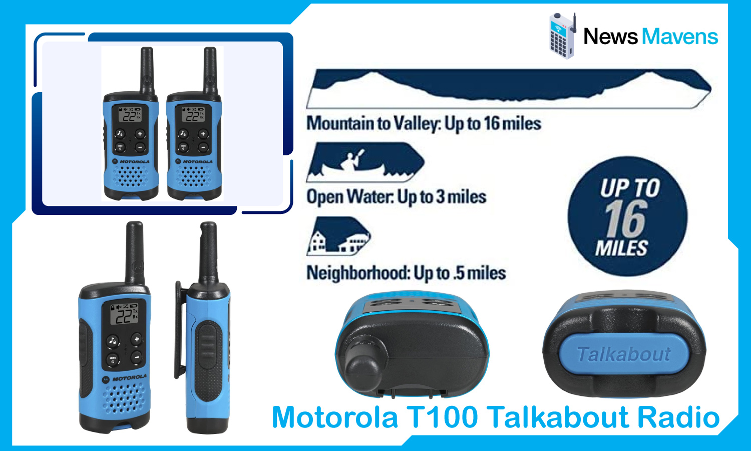 Motorola T100 Talkabout Radio