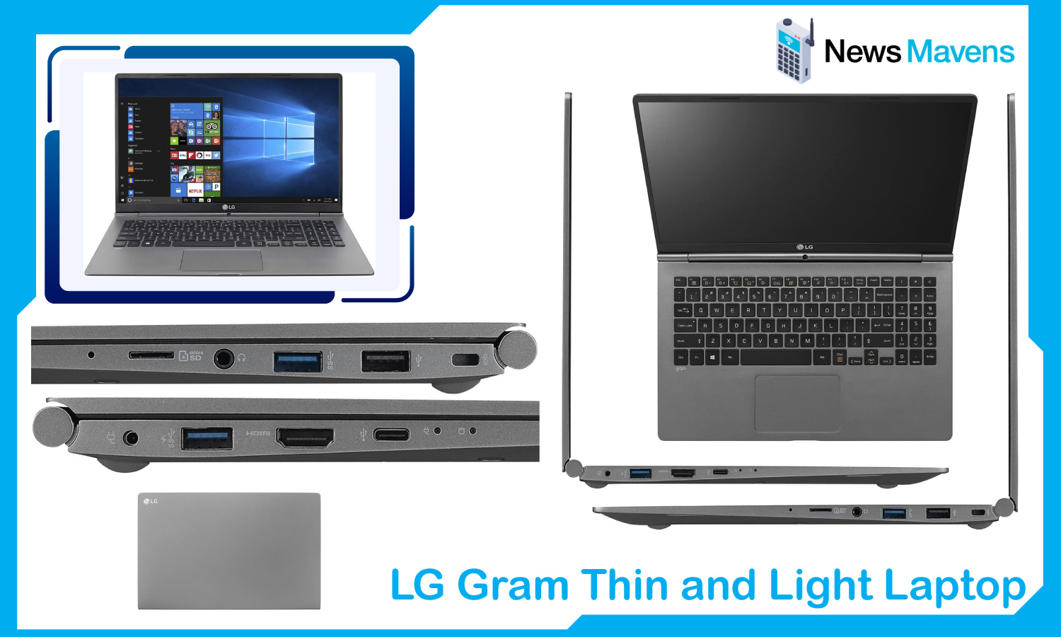 LG Gram Thin and Light Laptop